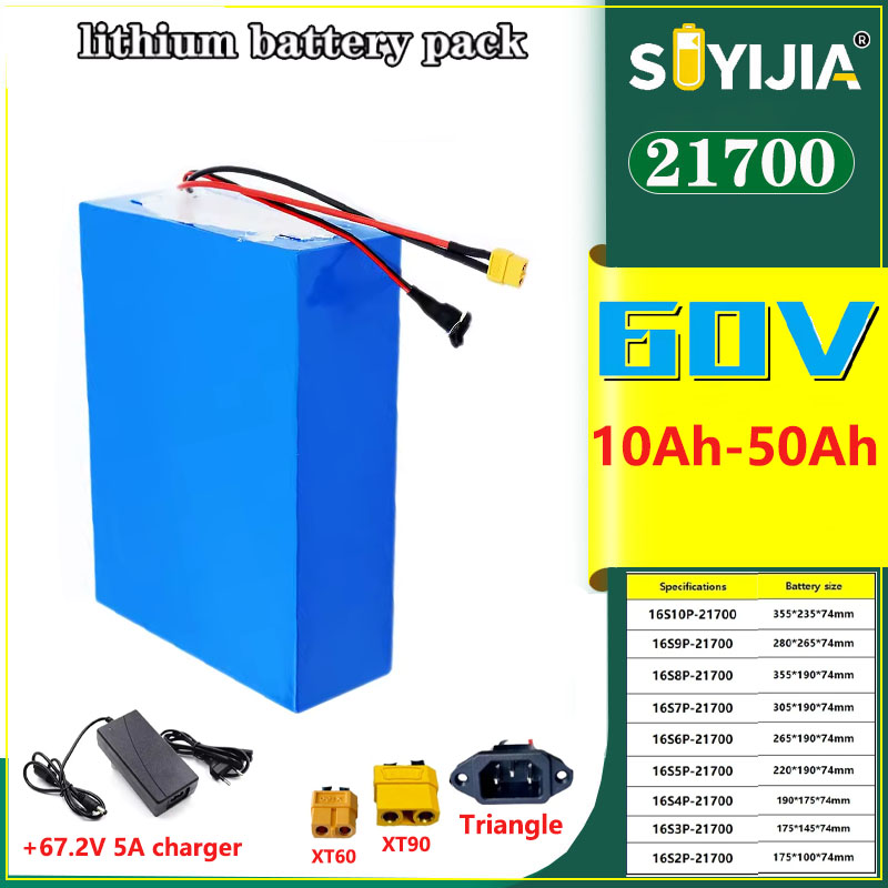 60V 30Ah Electric Scooter Battery - Neue 60V 50Ah 40Ah 30Ah 20Ah