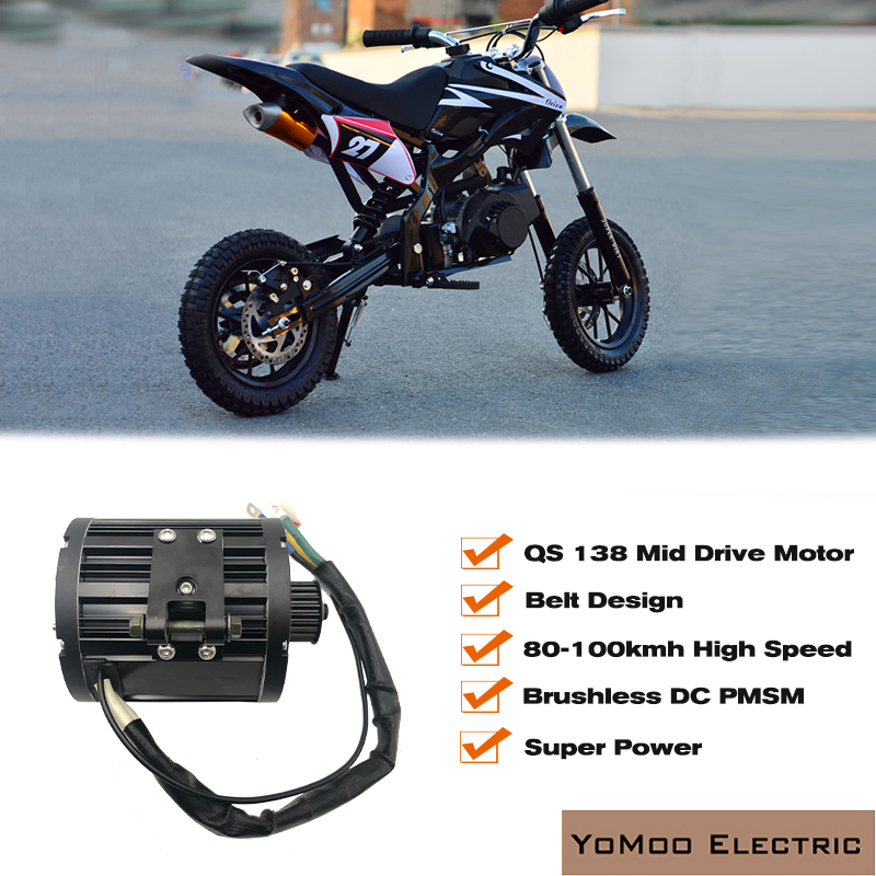 72V 12000W Electric Dirt Bike - 17 Zoll QS138 4000W Spitzenleistung 12000W