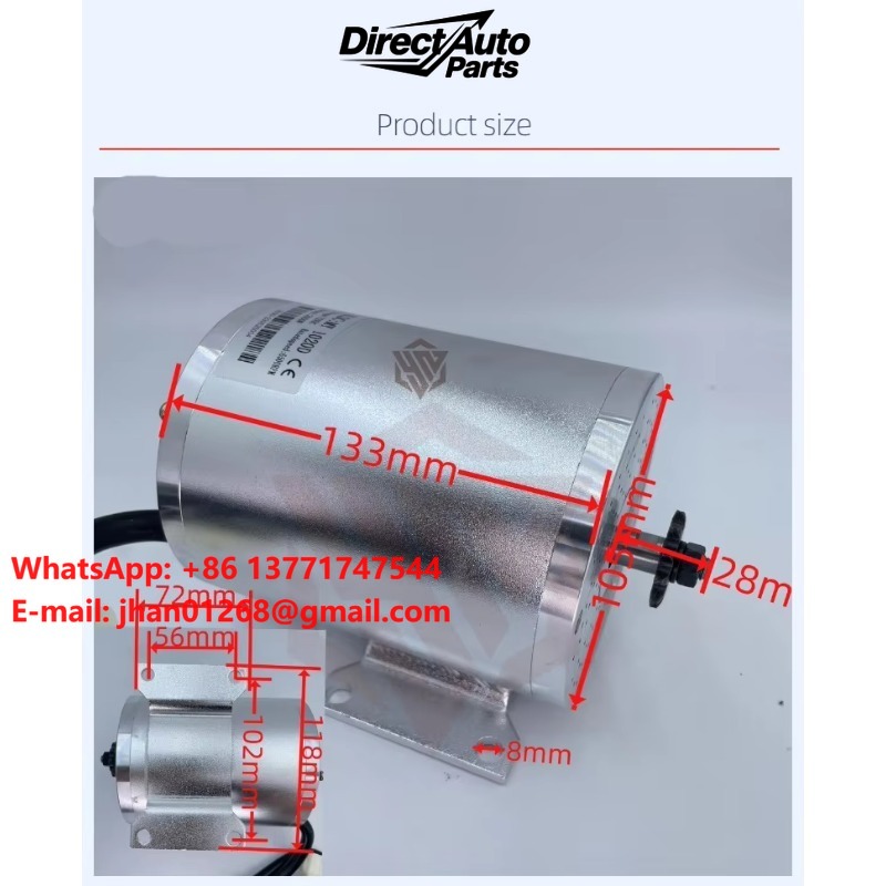 3000W 60V/72V Hochleistungs-El – Electric Motorcycle Conversion Kit 72V Bewertung und Preis