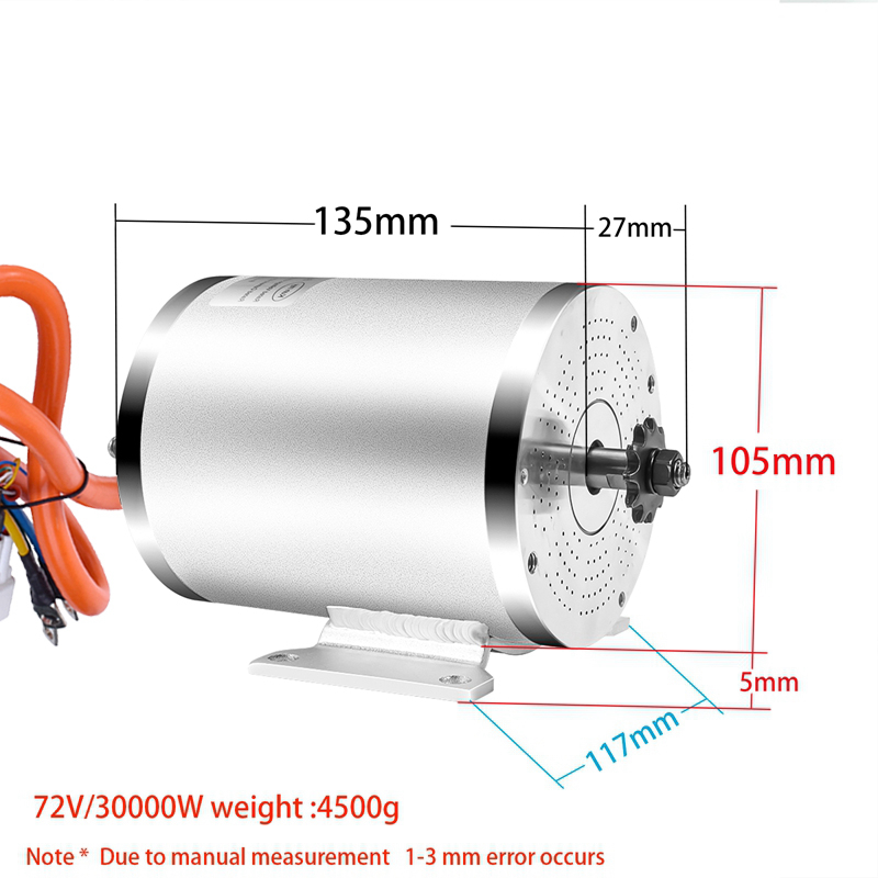 3000W 72V Motor-Umrüstsatz Ele – Electric Motorcycle Conversion Kit 72V Bewertung und Preis